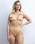 Oxford Mustard Bow High Waist Bikini